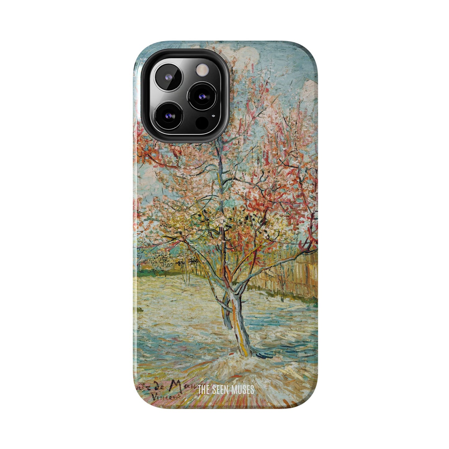 Pink Peach Trees by Vincent Van Gogh