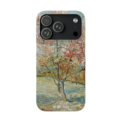 Pink Peach Trees by Vincent Van Gogh