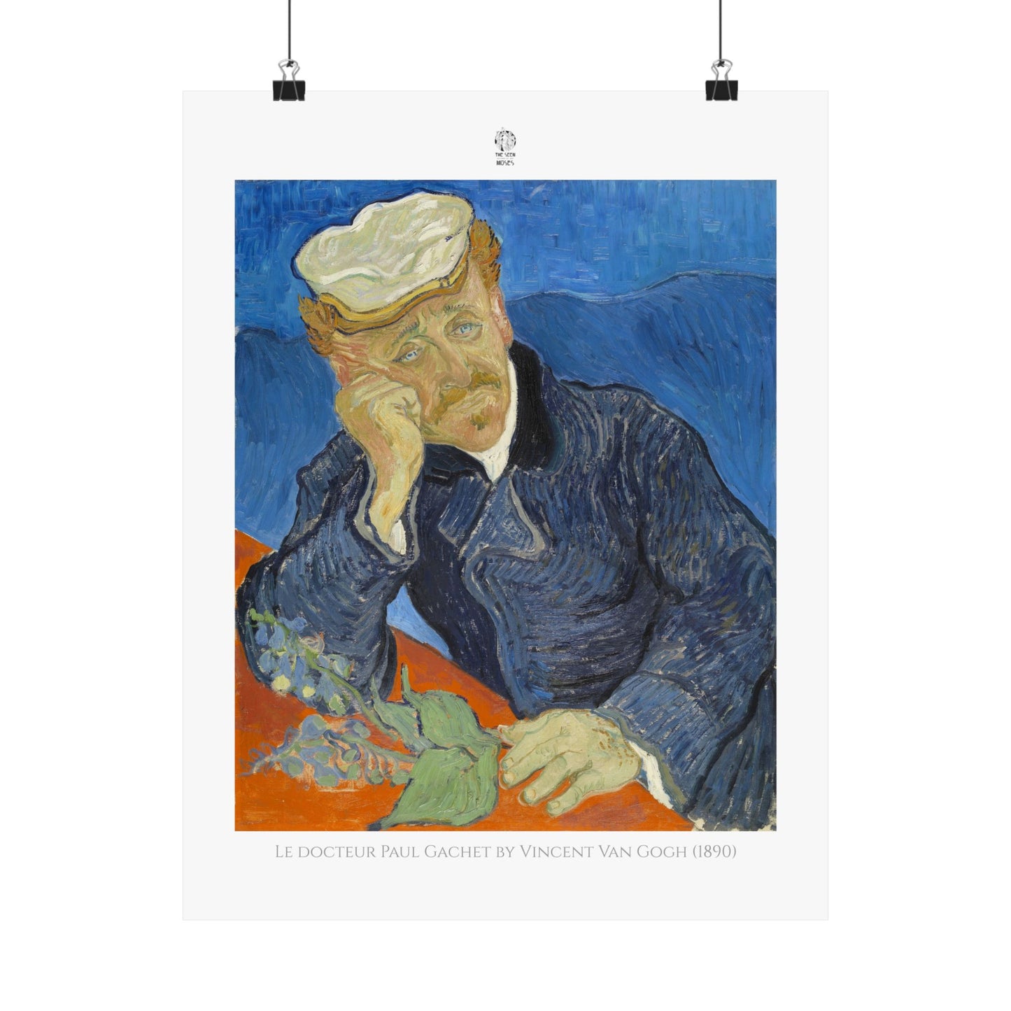 Le docteur Paul Gachet by Vincent Van Gogh (1890)