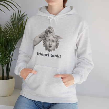 Hooded Sweatshirt - Perseus Triumphant by Domenico Marchetti  (Front+Back)