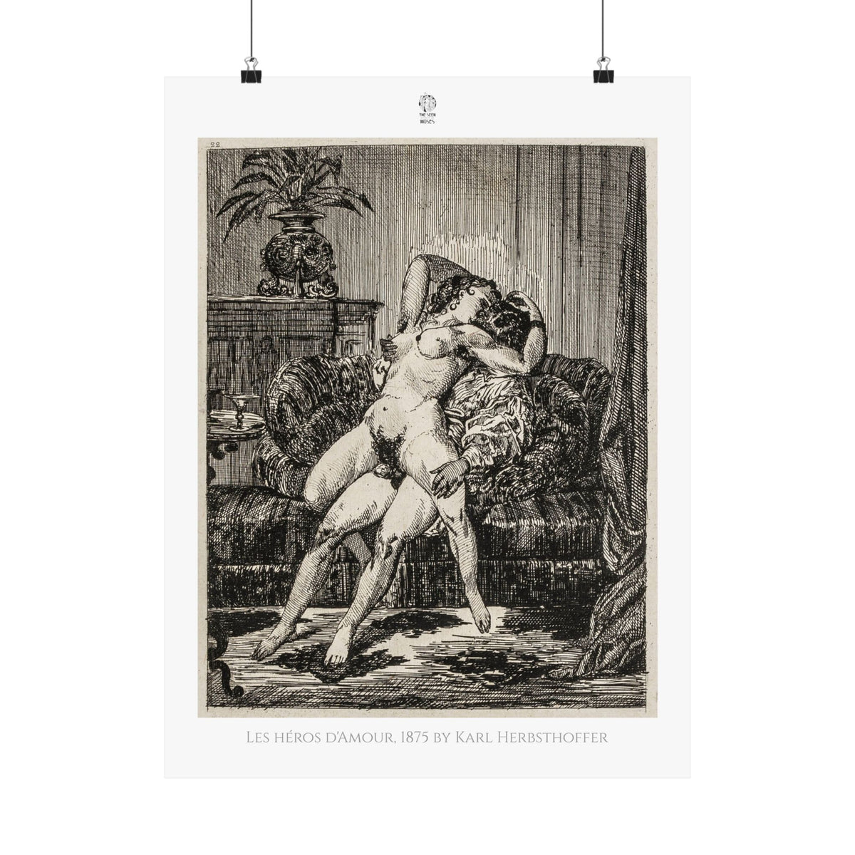 Les héros d'Amour, 1875 by Karl Herbsthoffer