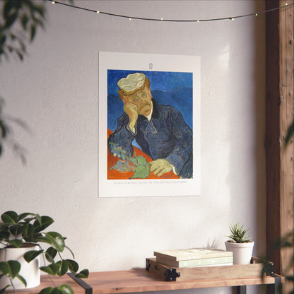 Le docteur Paul Gachet by Vincent Van Gogh (1890)