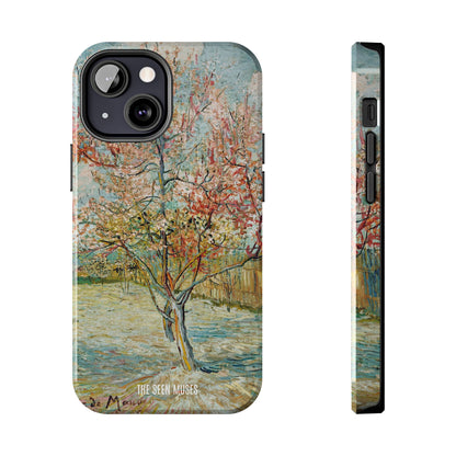 Pink Peach Trees by Vincent Van Gogh