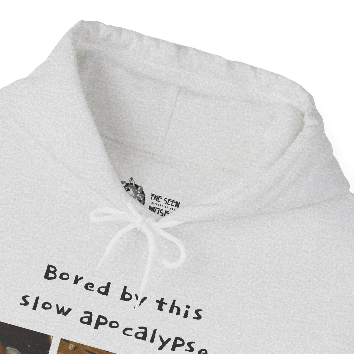 Hooded Sweatshirt- Garden of Earthly Delights (Hell panel) by Hieronymus Bosch (Front+Back)