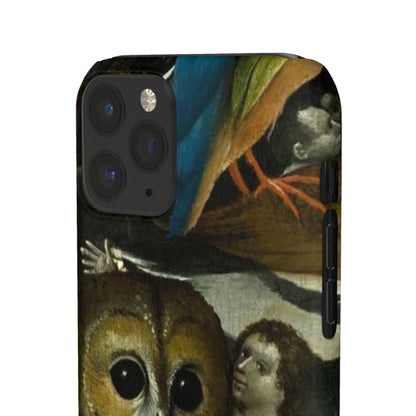 Owl detail by Hieronymus Bosch