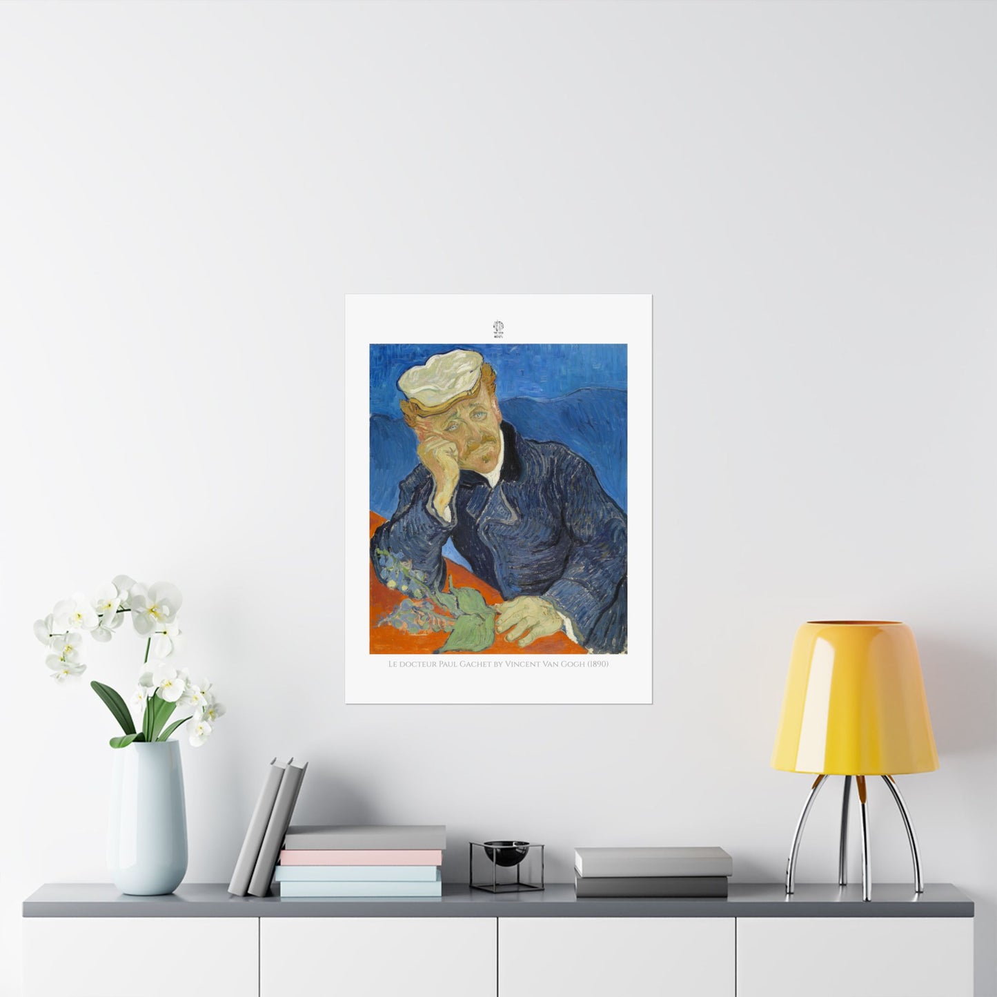Le docteur Paul Gachet by Vincent Van Gogh (1890)