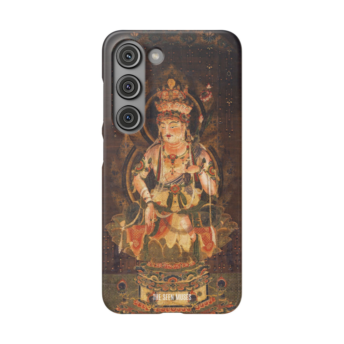 Eleven-faced Goddess of Mercy. Heian period, 12th century