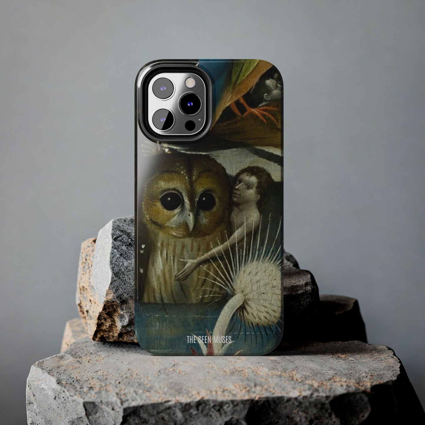 Owl detail by Hiernonymus Bosch