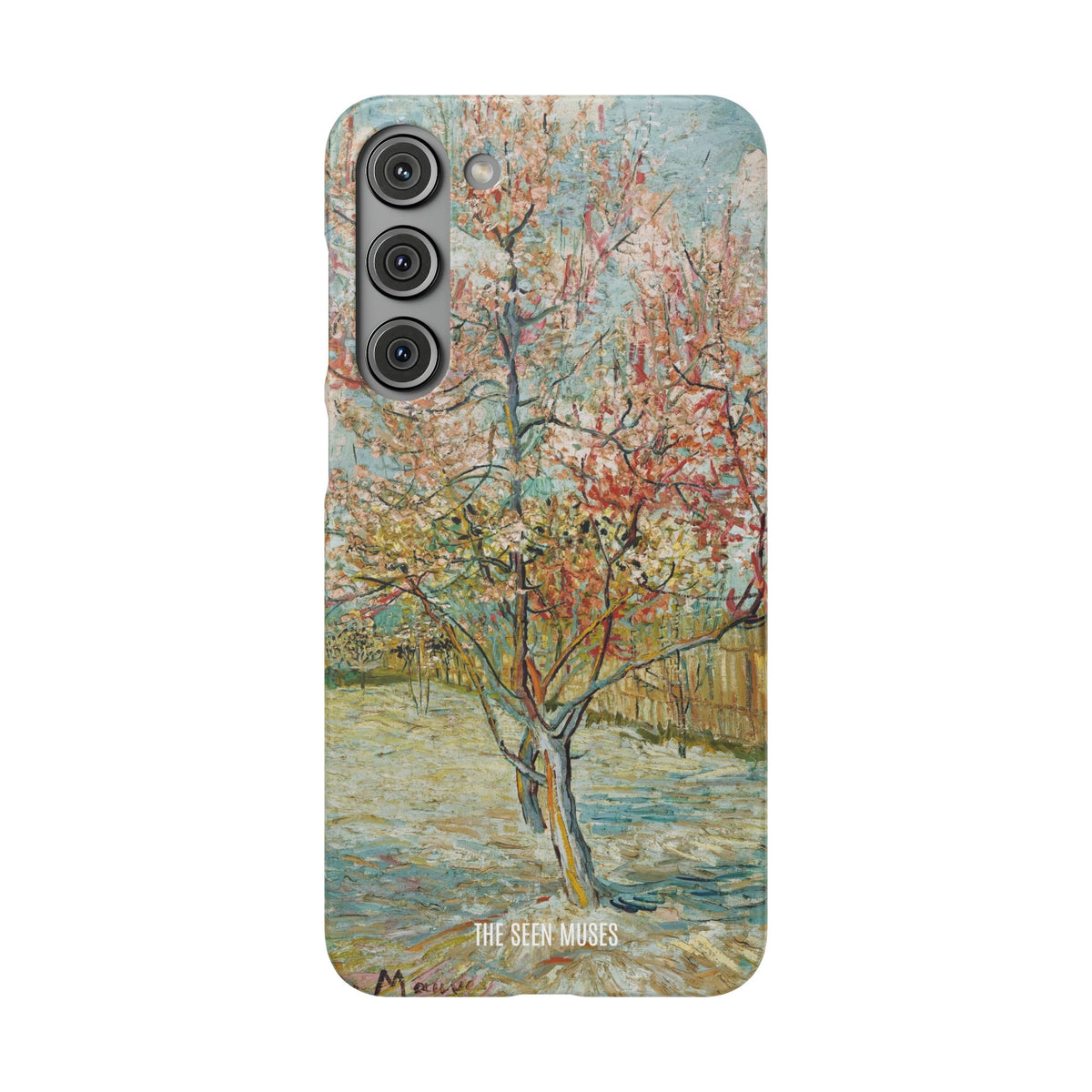 Pink Peach Trees by Vincent Van Gogh