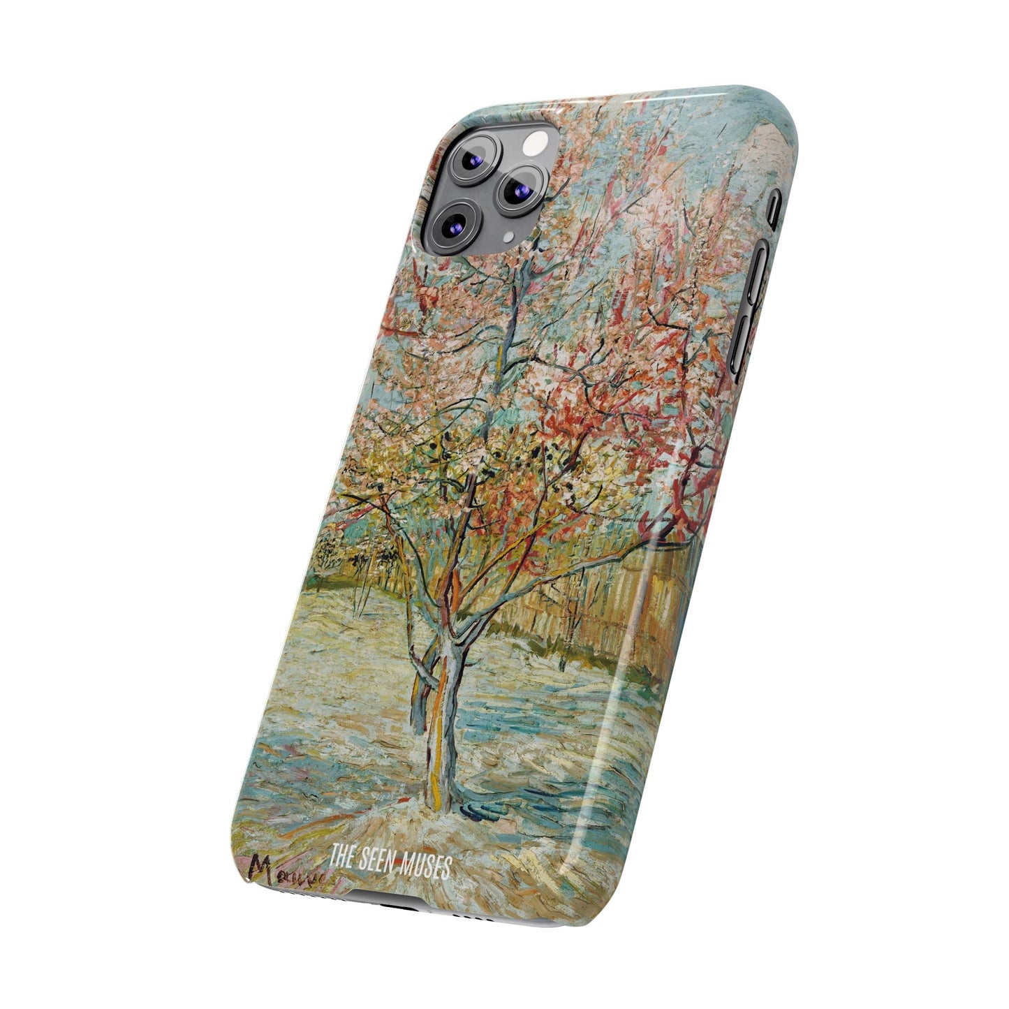 Pink Peach Trees by Vincent Van Gogh