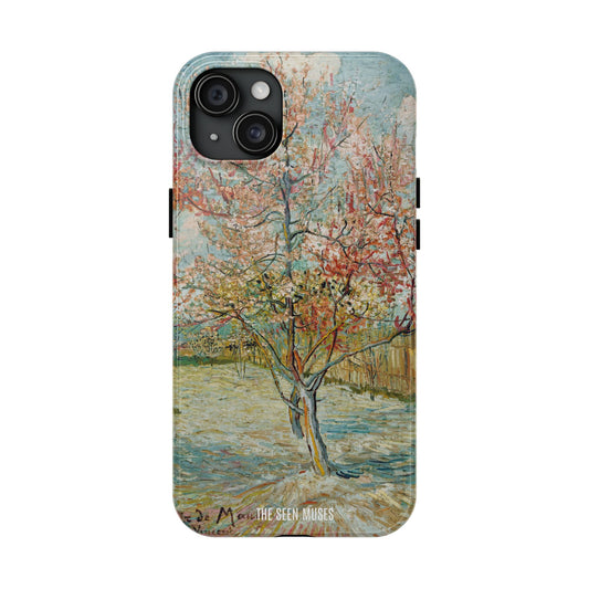 Pink Peach Trees by Vincent Van Gogh
