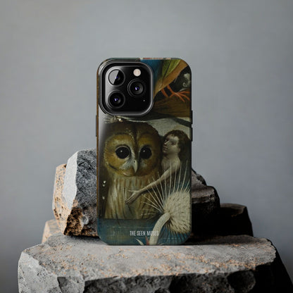 Owl detail by Hiernonymus Bosch