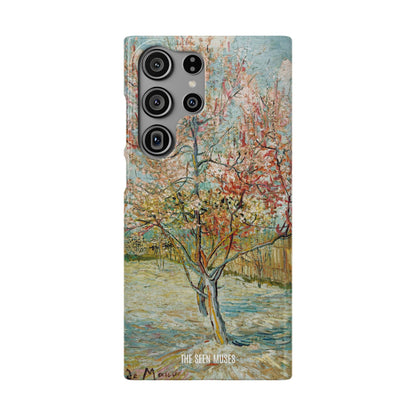 Pink Peach Trees by Vincent Van Gogh