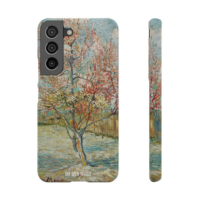 Pink Peach Trees by Vincent Van Gogh