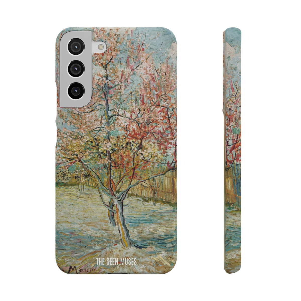 Pink Peach Trees by Vincent Van Gogh