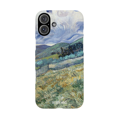 Landscape from Saint-Rémy by Vincent Van Gogh (1889)