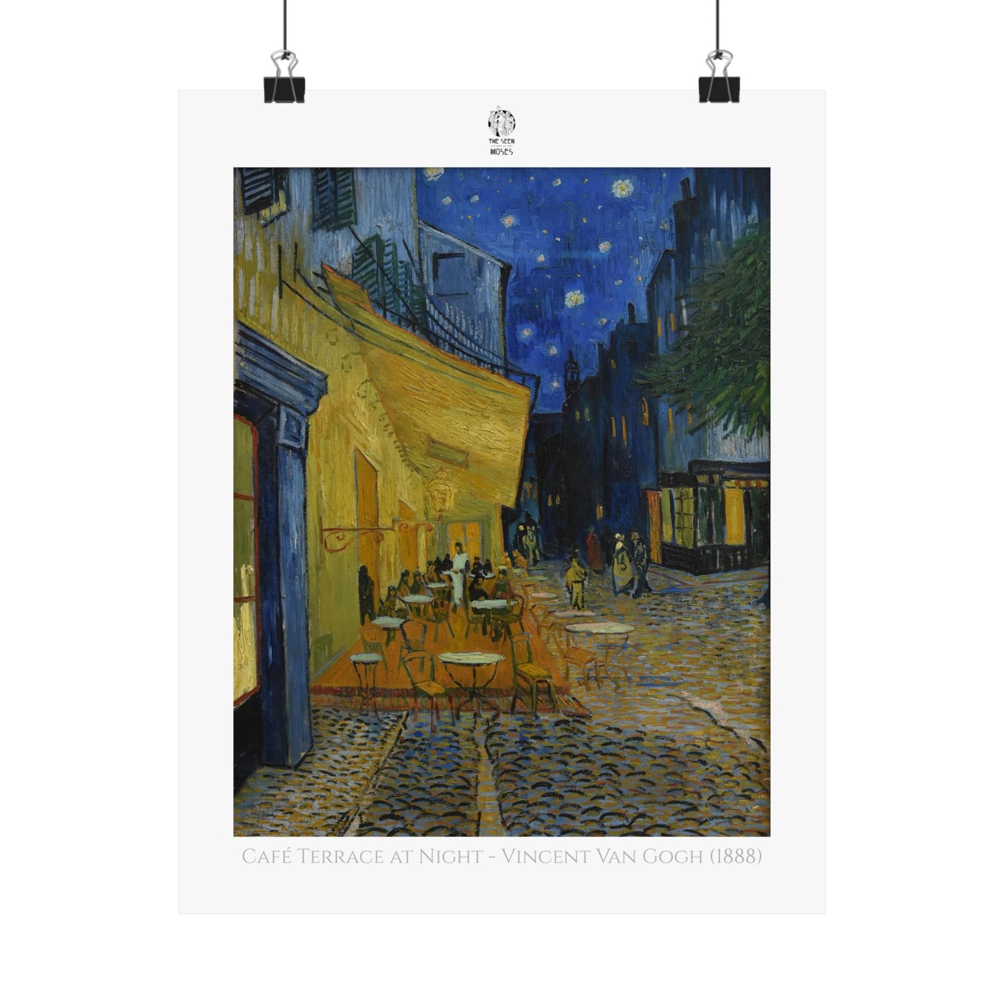 Café Terrace at Night - Vincent Van Gogh (1888)