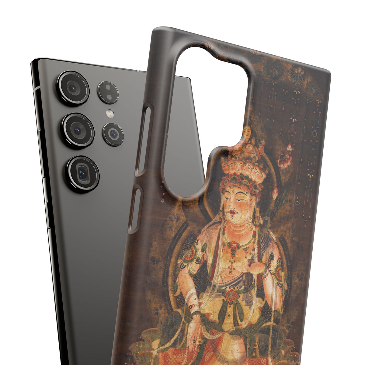 Eleven-faced Goddess of Mercy. Heian period, 12th century
