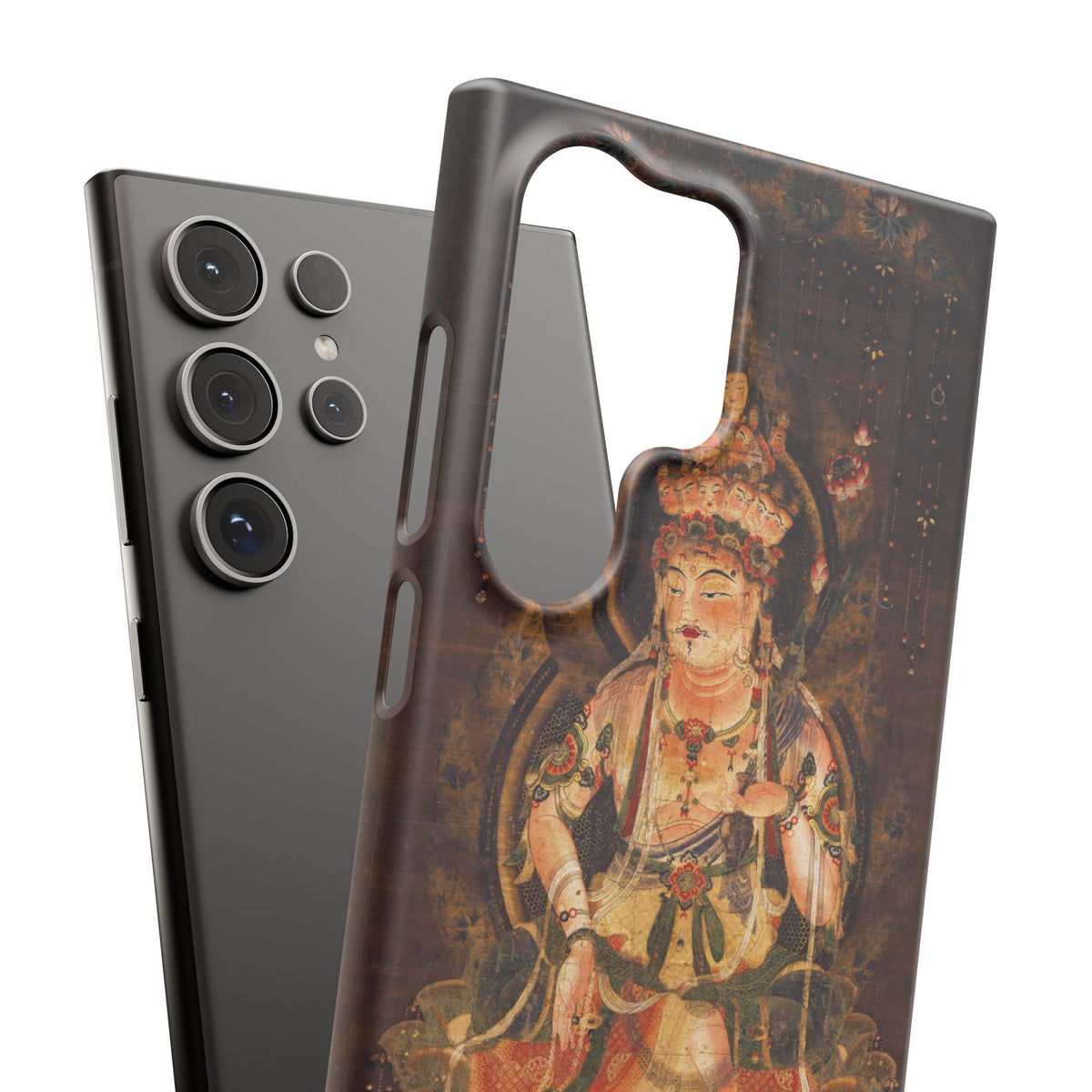 Eleven-faced Goddess of Mercy. Heian period, 12th century
