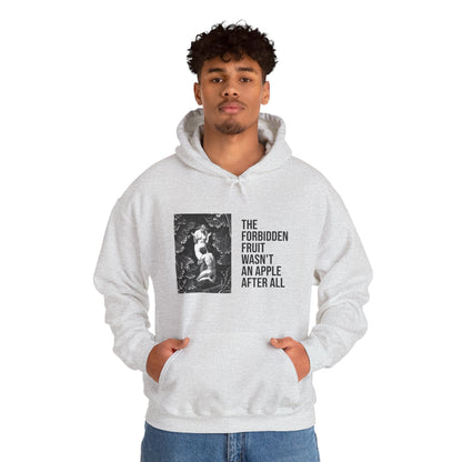 Hooded Sweatshirt- Adam and Eve in Paradise by Max Svabinsky