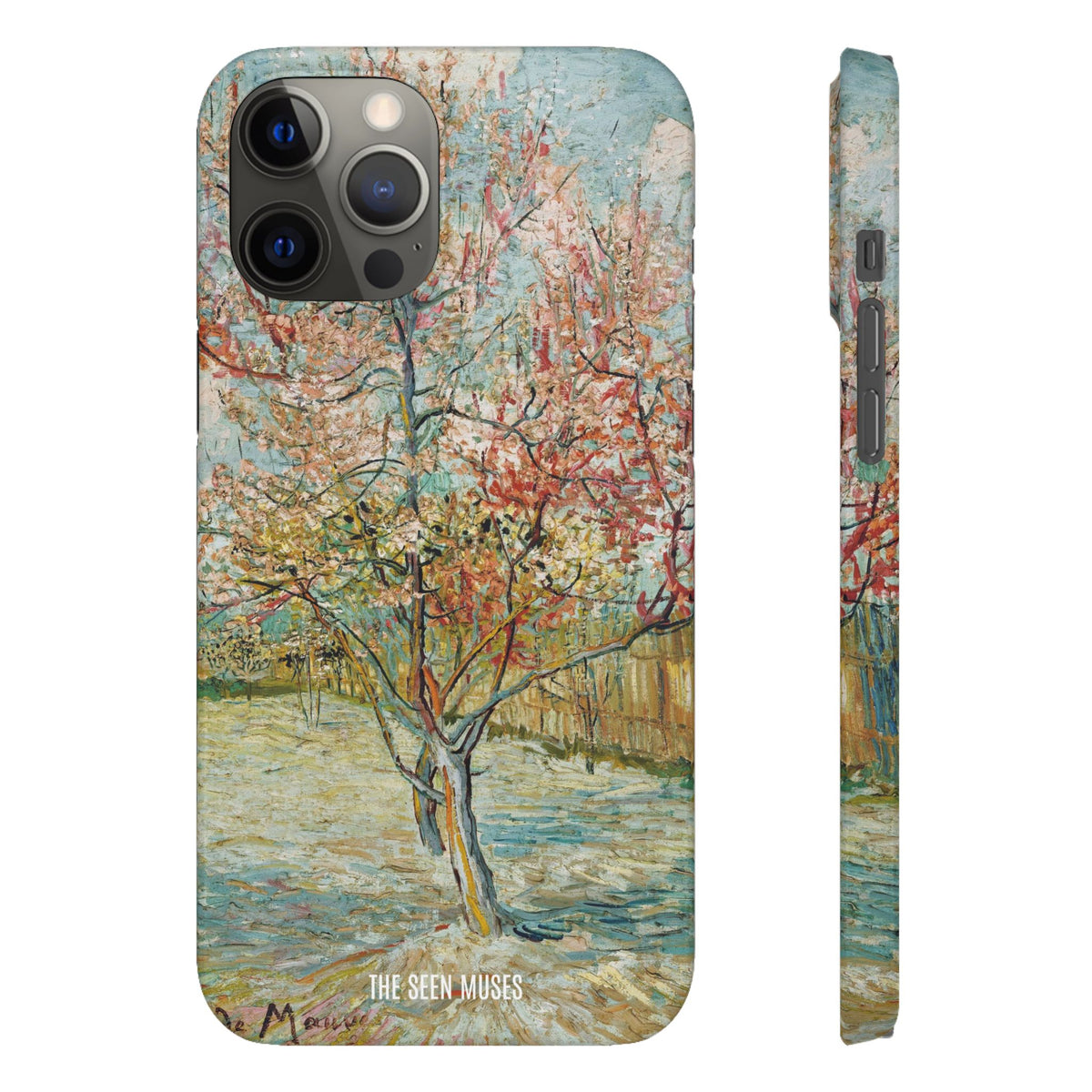 Pink Peach Trees by Vincent Van Gogh