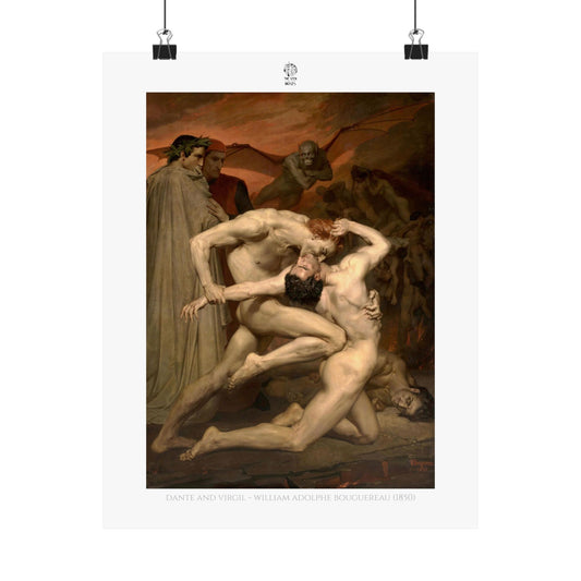 Dante and Virgil - William Adolphe Bouguereau (1850)