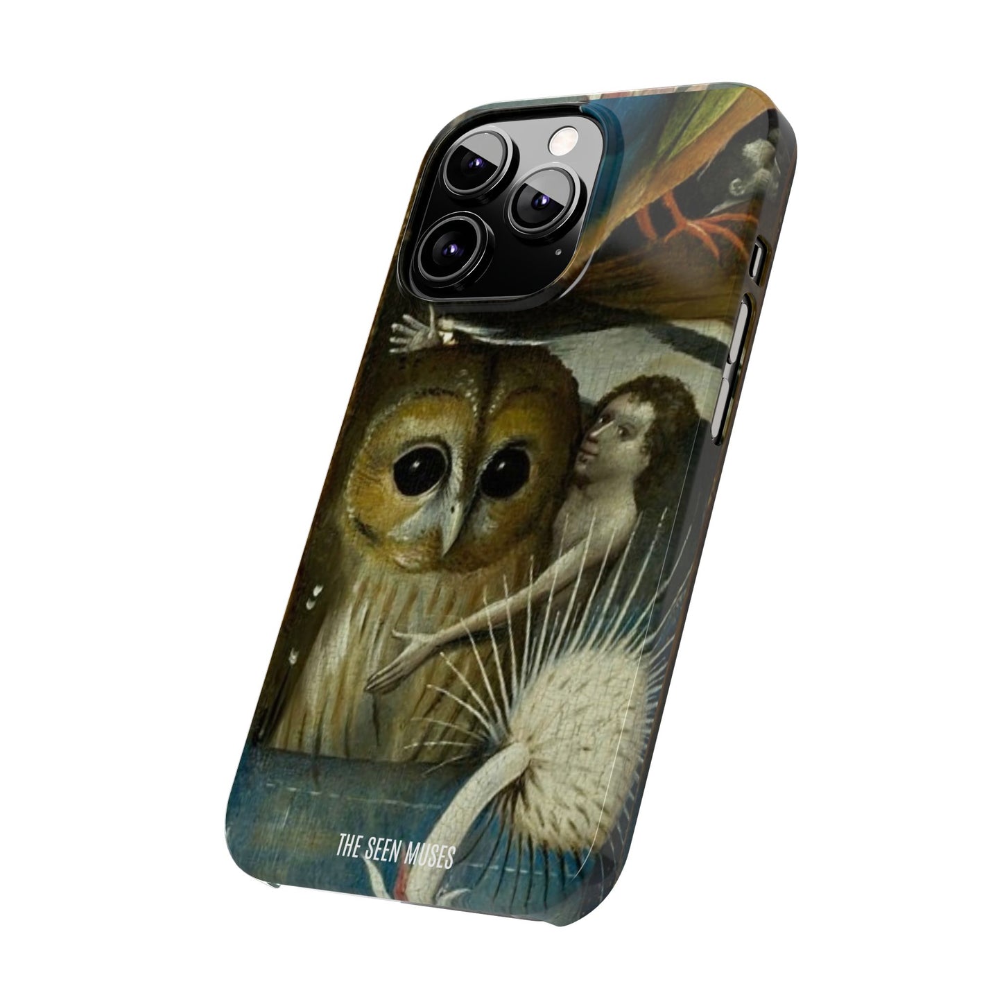 Owl detail by Hieronymus Bosch