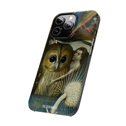 Owl detail by Hieronymus Bosch