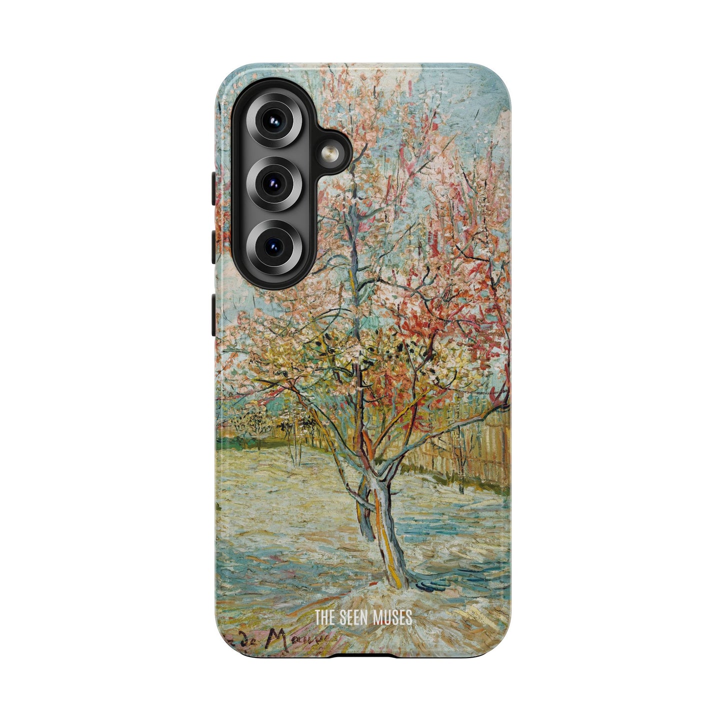 Pink Peach Trees by Vincent Van Gogh