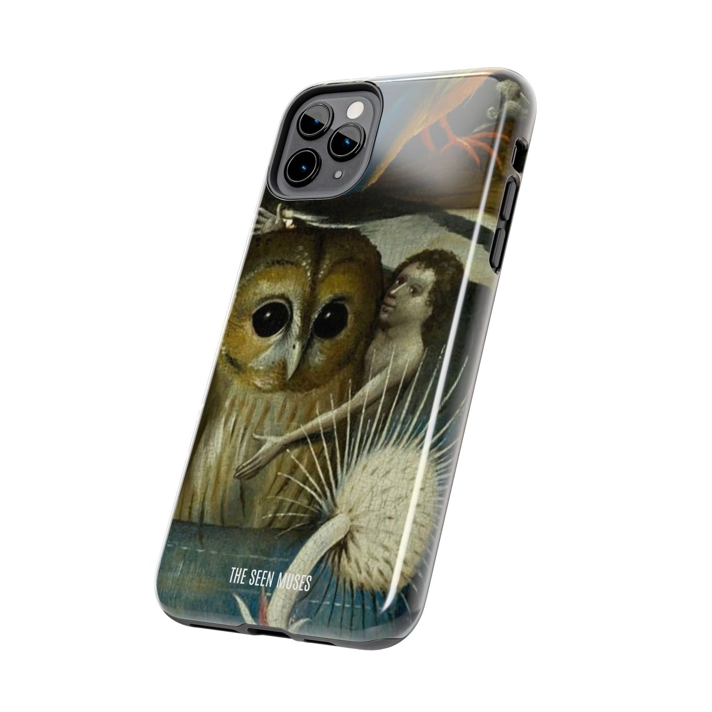 Owl detail by Hiernonymus Bosch