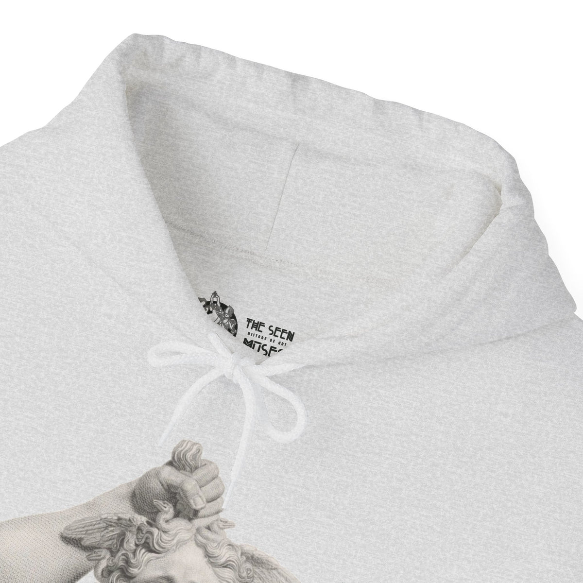 Hooded Sweatshirt - Perseus Triumphant by Domenico Marchetti  (Front+Back)