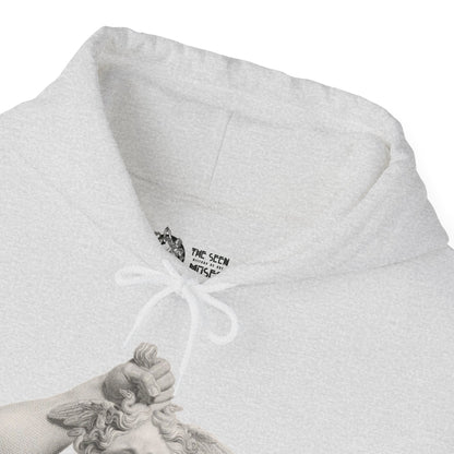 Hooded Sweatshirt - Perseus Triumphant by Domenico Marchetti  (Front+Back)