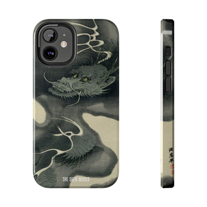 Japanese dragon, Ukiyo-e print (1892)