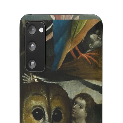 Owl detail by Hieronymus Bosch