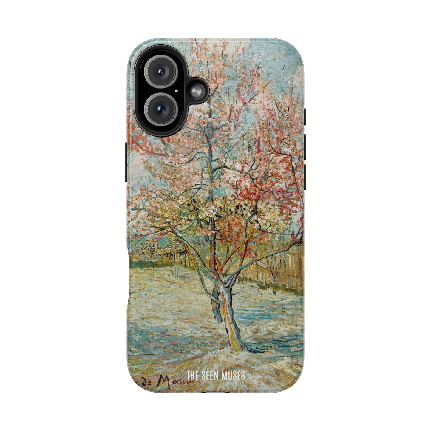 Pink Peach Trees by Vincent Van Gogh