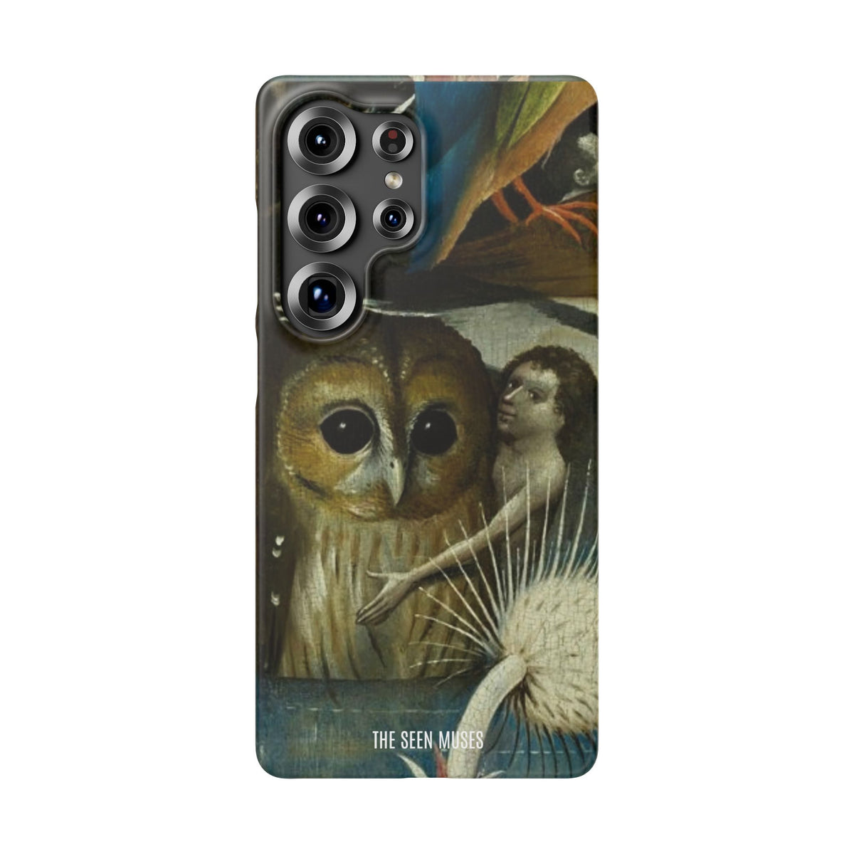 Owl detail by Hieronymus Bosch