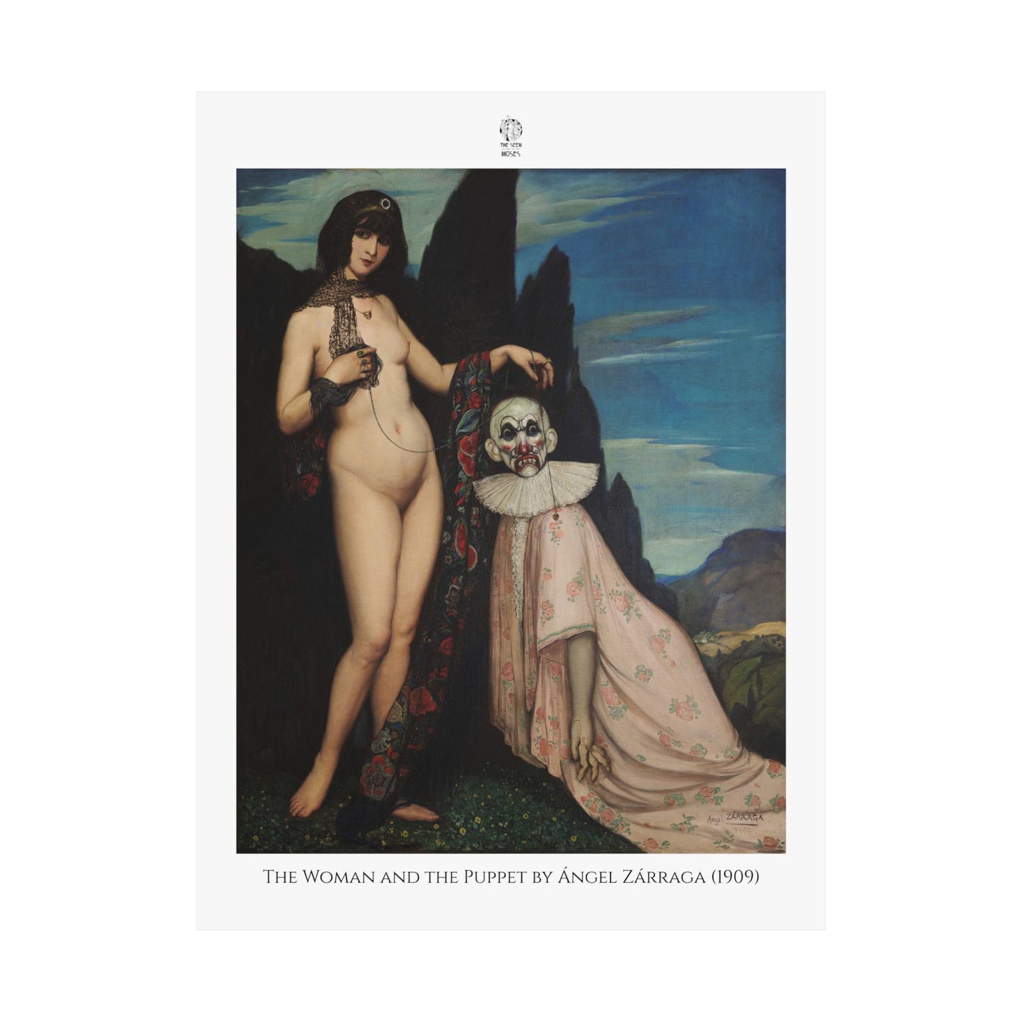 The Woman and the Puppet by Ángel Zárraga (1909)