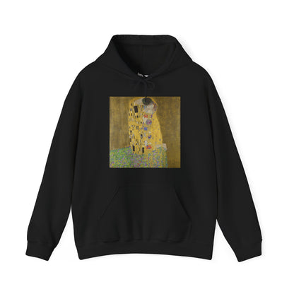 Hooded Sweatshirt - The Kiss by Gustav Klimt