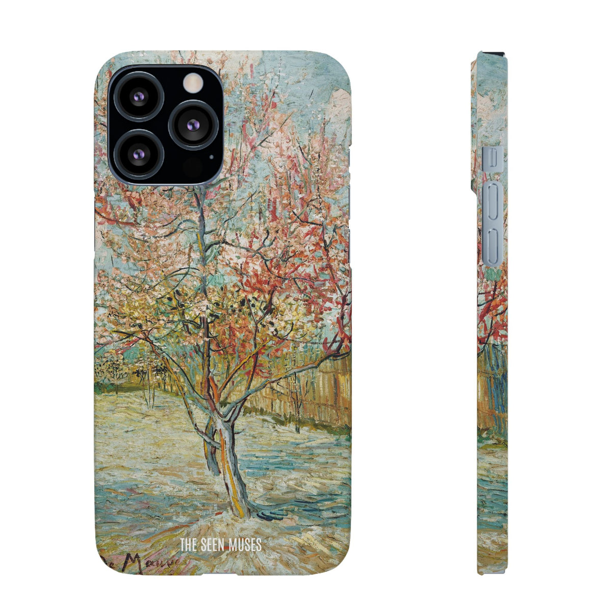 Pink Peach Trees by Vincent Van Gogh