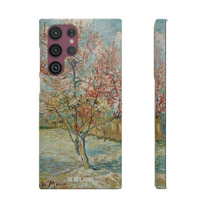 Pink Peach Trees by Vincent Van Gogh
