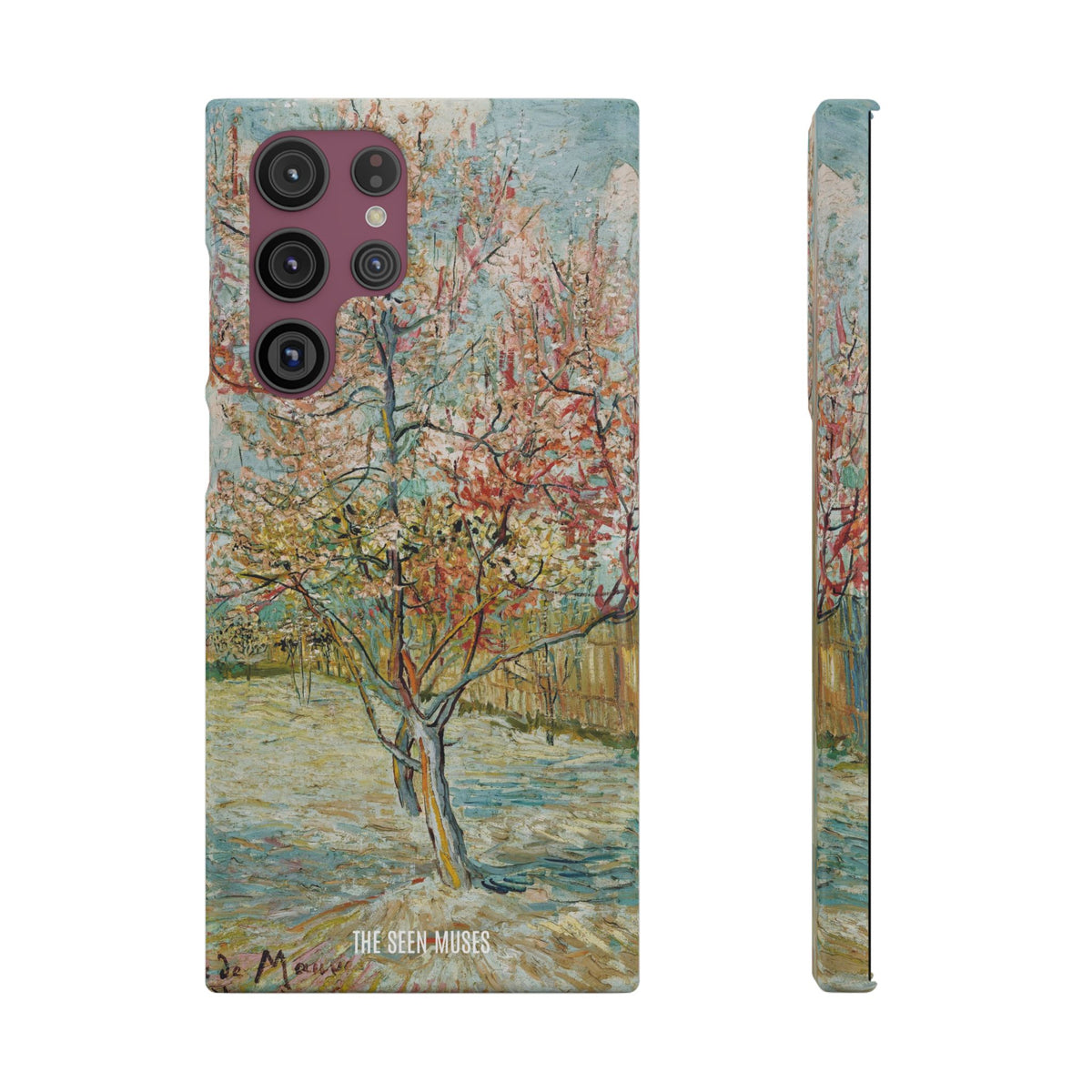Pink Peach Trees by Vincent Van Gogh