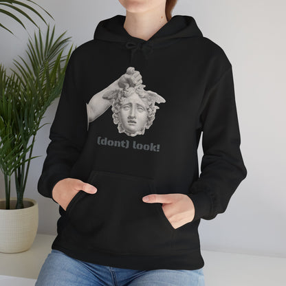 Hooded Sweatshirt - Perseus Triumphant by Domenico Marchetti  (Front+Back)
