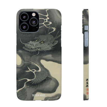 Japanese dragon, Ukiyo-e print (1892)
