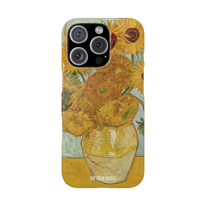 Still Life: Vase with Twelve Sunflowers by Vincent Van Gogh