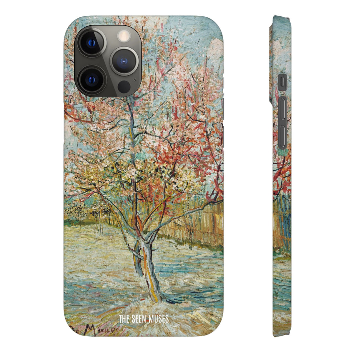Pink Peach Trees by Vincent Van Gogh