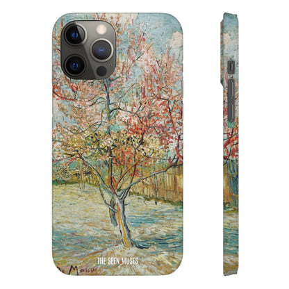 Pink Peach Trees by Vincent Van Gogh