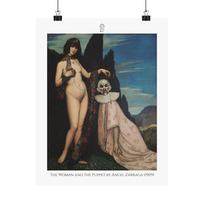 The Woman and the Puppet by Ángel Zárraga (1909)