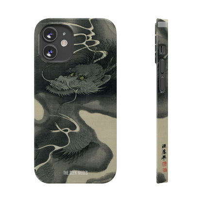 Japanese dragon, Ukiyo-e print (1892)