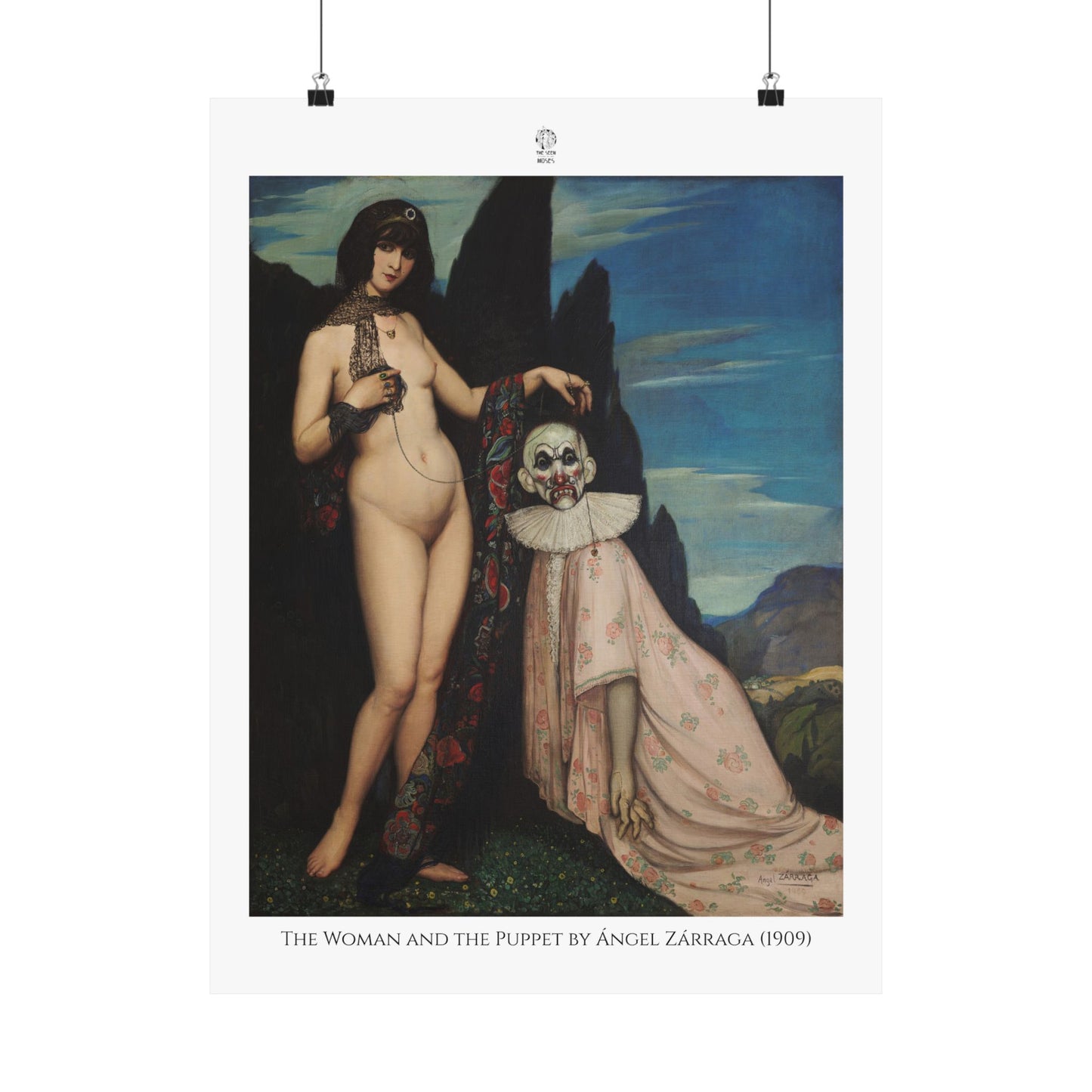 The Woman and the Puppet by Ángel Zárraga (1909)
