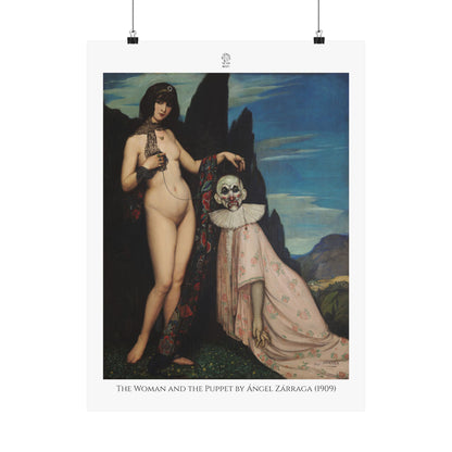 The Woman and the Puppet by Ángel Zárraga (1909)